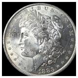 1883-O Silver Morgan Dollar GEM BU