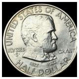 1922 Silver Grant Half Dollar CLOSELY  UNCIRCULAT
