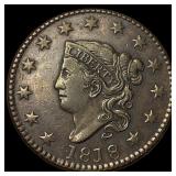 1818 Coronet Head Large Cent NEARLY  UNCIRCULATED