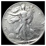 1938-D Silver Walking Liberty Half Dollar  CLOSEL