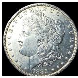 1885-O Silver Morgan Dollar GEM BU