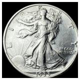 1933-S Silver Walking Liberty Half Dollar  CLOSEL