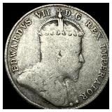 1903 Canada Silver 10 Cents ABOUT  UNCIRCULATED