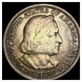 1893 Silver Columbian Expo Half Dollar  CLOSELY U