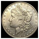 1878 Silver Morgan Dollar CLOSELY  UNCIRCULATED