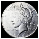 1927-S Peace Silver Dollar CLOSELY  UNCIRCULATED
