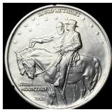 1925 Silver Half Dollar Stone Mountain  CLOSELY U