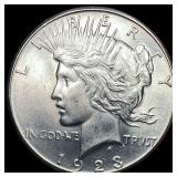 1923-S Silver Peace Dollar UNCIRCULATED