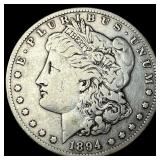 1894-S Morgan Silver Dollar LIGHTLY  CIRCULATED