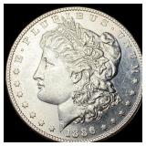 1886-S Silver Morgan Dollar CLOSELY UNCIRCULATED