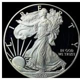 2010-W 1 oz Silver American Eagle Proof GEM PROOF
