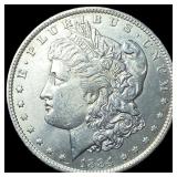 1884-S Silver Morgan Dollar CHOICE AU