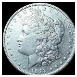 1892 Silver Morgan Dollar NEARLY UNCIRCULATED