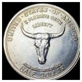 1935 Old Spanish Trail Silver Half Dollar UNCIRCUL