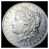 1886-S Silver Morgan Dollar CLOSELY UNCIRCULATED