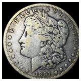 1891-S Silver Morgan Dollar LIGHTLY CIRCULATED