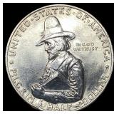 1920 Silver Half Dollar Pilgrim Tercentenary UNCIR