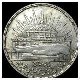 1960[AH 1380] Egypt Silver 25 Piastres KM-400