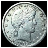 1895-O Silver Barber Quarter HIGH GRADE