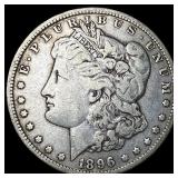 1896-O Silver Morgan Dollar LIGHTLY CIRCULATED
