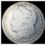 1894-O Silver Morgan Dollar NICELY CIRCULATED