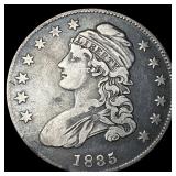 1835 Capped Bust Half Dollar ABOUT UNCIRCULATED
