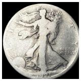 1921-D Silver Half Dollar NICELY CIRCULATED