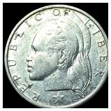1960 Liberia Silver 10 Cents KM#15