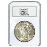 1923 Silver Peace Dollar NGC MS60