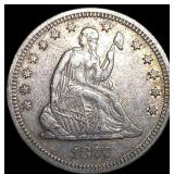 1877 Seated Liberty Quarter CLOSELY UNCIRCULATED