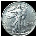 1920-S Silver Walking Liberty Half Dollar CLOSELY