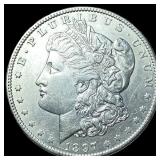 1897 Silver Morgan Dollar CLOSELY UNCIRCULATED