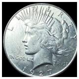 1927 Silver Peace Dollar UNCIRCULATED