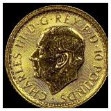 2023 Gold 1/10oz Britannia 10 Pounds GEM  PROOF