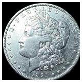 1891 Morgan Silver Dollar NEARLY UNCIRCULATED