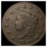 1826 Coronet Head Large Cent NEARLY UNCIRCULATED