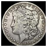 1890-CC Silver Morgan Dollar LIGHTLY CIRCULATED