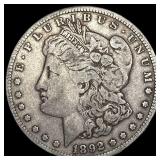 1892-S Silver Morgan Dollar LIGHTLY CIRCULATED