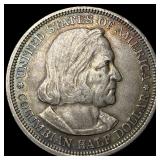 1893 Silver Columbian Expo Half Dollar  CLOSELY U