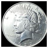 1927 Silver Peace Dollar UNCIRCULATED