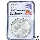 2023 Silver Eagle NGC MS70