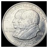 1923-S Silver Monroe Doctrine Half Dollar UNCIRCUL