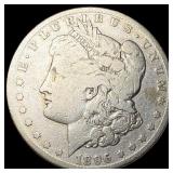 1896-S Silver Morgan Dollar NICELY CIRCULATED