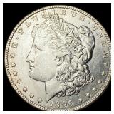 1896-O Silver Morgan Dollar CHOICE AU