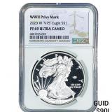 2022-W Silver Eagle NGC PF69 Ultra Cameo