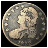 1832 Capped Bust Half Dollar LIGHTLY CIRCULATED