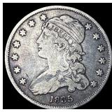 1835 Capped Bust Silver Quarter LIGHTLY CIRCULATED