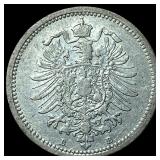 1874-B Germany Silver 20 Pfenning