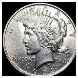 1923 Silver Peace Dollar UNCIRCULATED