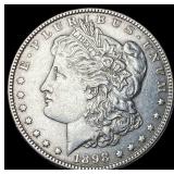 1898 Morgan Silver Dollar NEARLY UNCIRCULATED